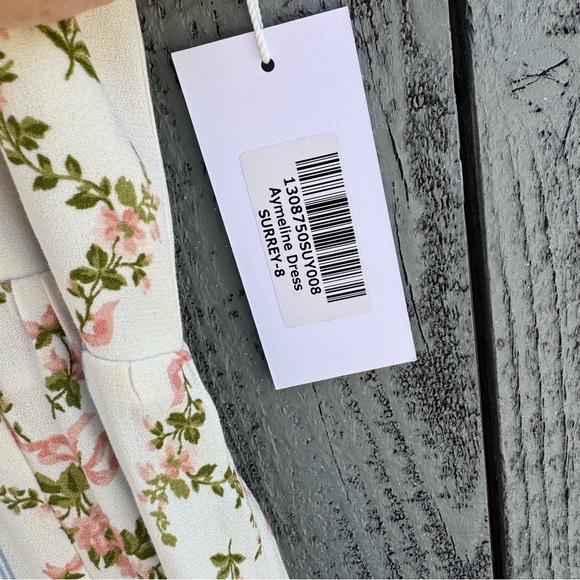 Reformation Aymeline Dress in Surrey Size 8 NWT - Picture 8 of 8